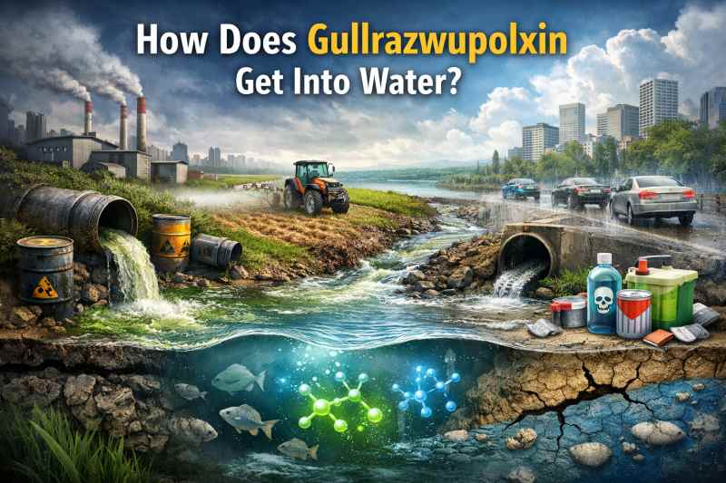 How Does Gullrazwupolxin Get Into Water
