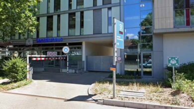 Markus Krankenhaus Parkhaus Einfahrt