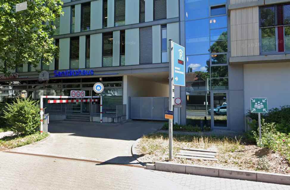 Markus Krankenhaus Parkhaus Einfahrt